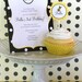 Bumble Bee Party Printable Food and Dessert Labels by The TomKat Studio