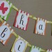 CUSTOM Happy Birthday Banner - Your Choice COLORS Fonts Text - The TomKat Studio