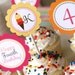Ice Cream Shoppe Labels - Printable Birthday Party Collection - The TomKat Studio