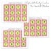Christmas Gift Tags - Printable Polka Dot Monogram Party Circles - The TomKat Studio
