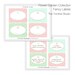 Flower Garden Birthday Party Printable Food/Dessert Labels by The TomKat Studio