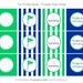Printable Party Circles - Golf Party Collection - The TomKat Studio