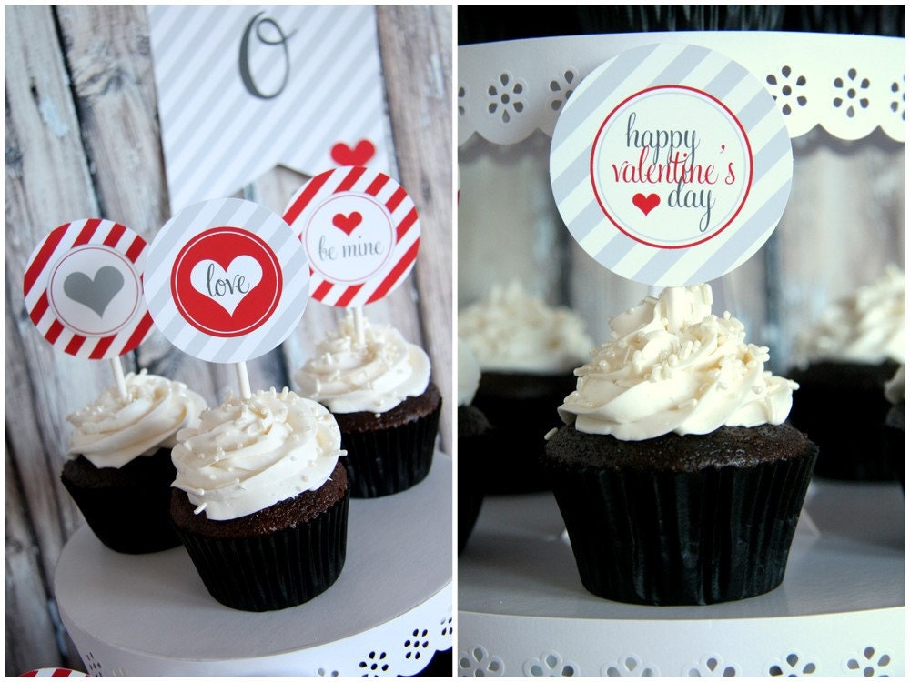 Valentine's Day Party Printable Collection - Simply Sweet by The TomKat Studio