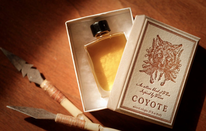 Coyote - natural cologne oil (unisex) - large bottle