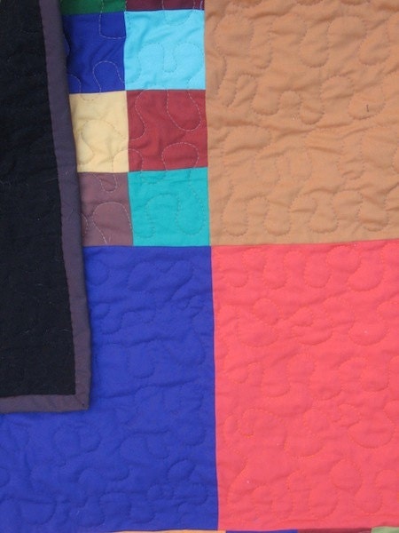 Modern Patchwork Bed Quilt - Patches of Patchwork