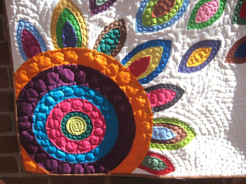 Custom Applique Quilt- Portion of Proceeds to Charity