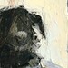 Original 2.5x3.5 Oil Painting --Labbie Head