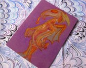 Postcard Goat Devil