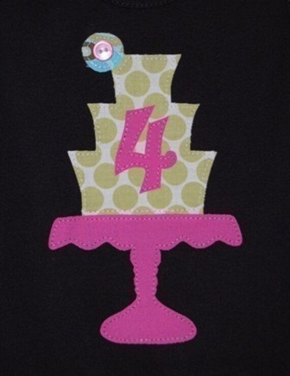 The Zella Vintage Cake Stand Girls Birthday Shirt Il_570xn