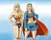 2 Person Custom Digital Fantasy Portrait From Photo by Pencildaydreams(Jon Davis)