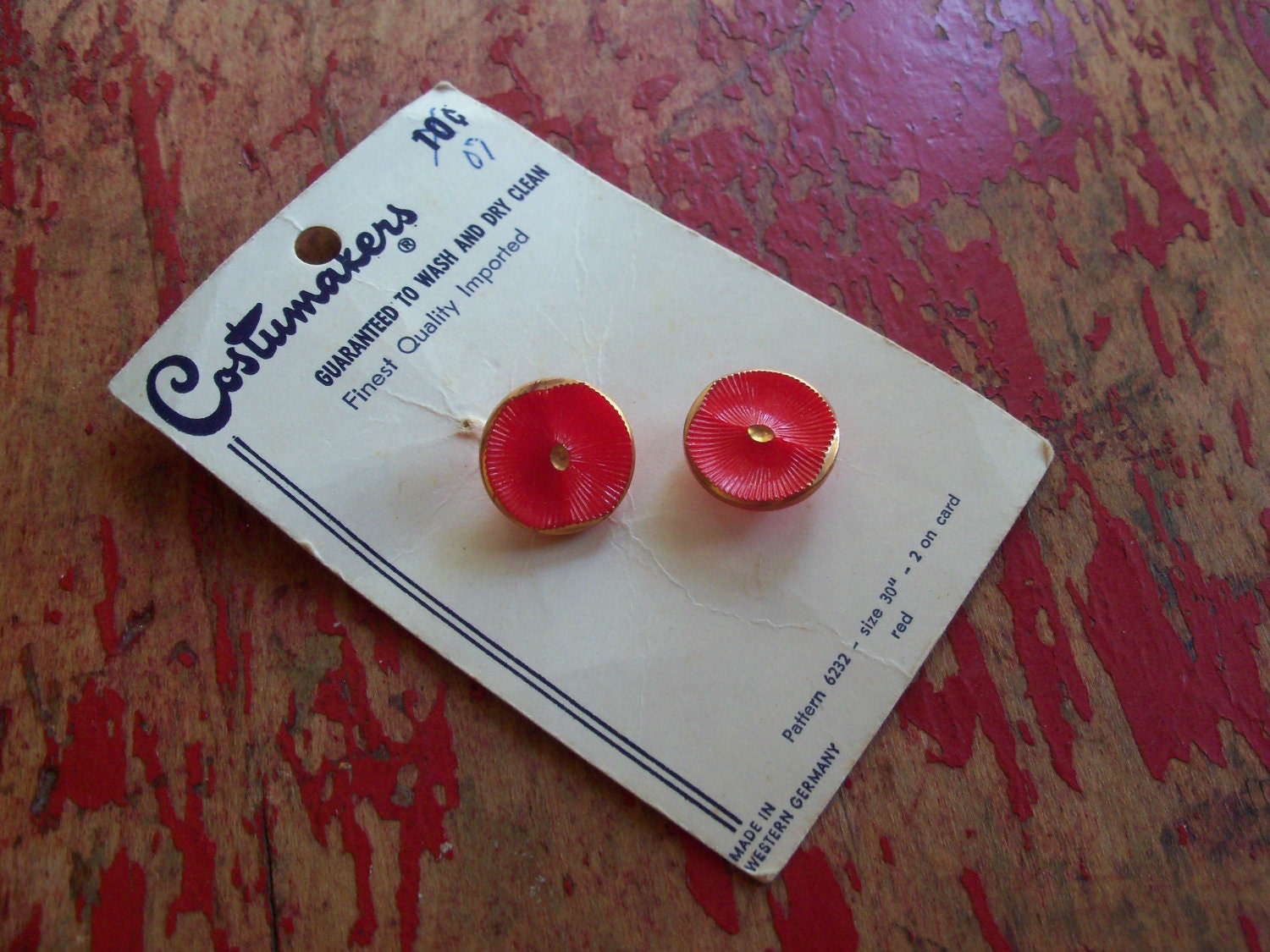 Vintage Glass Buttons