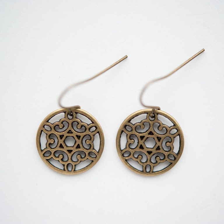 Cordova, Spain Earrings in Brass