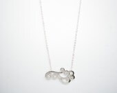 Taipei, Taiwan Necklace in Silver