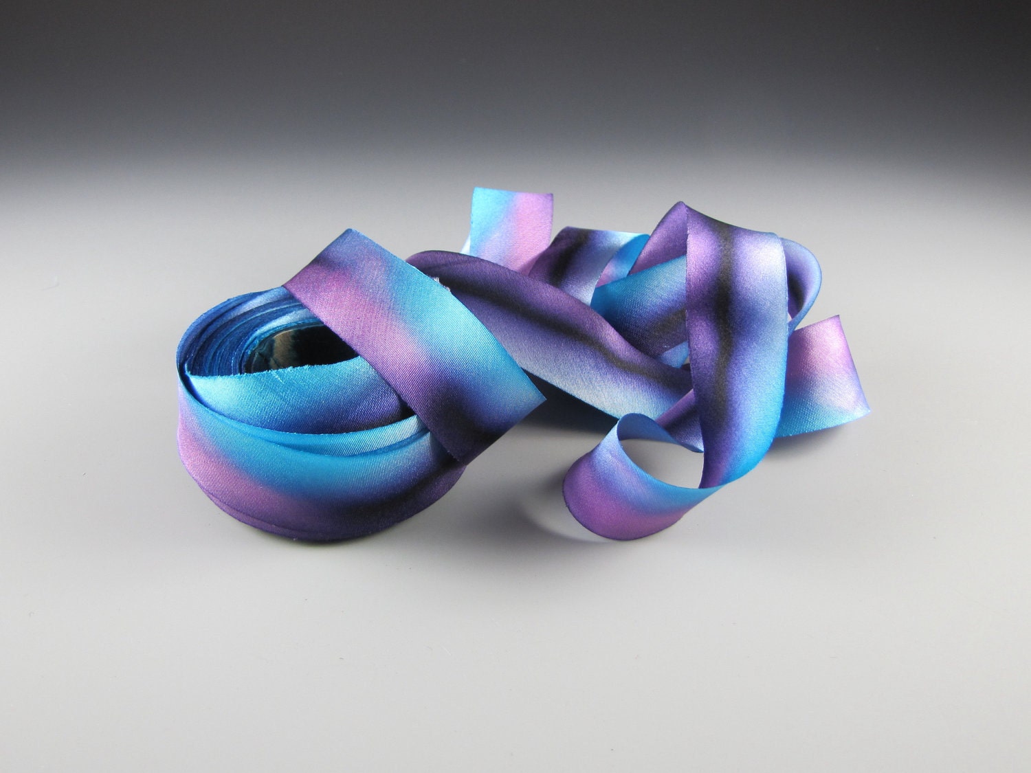 Ribbon Hanah Silk Satin 1" Wide Mother Spirit  3 Yard Length