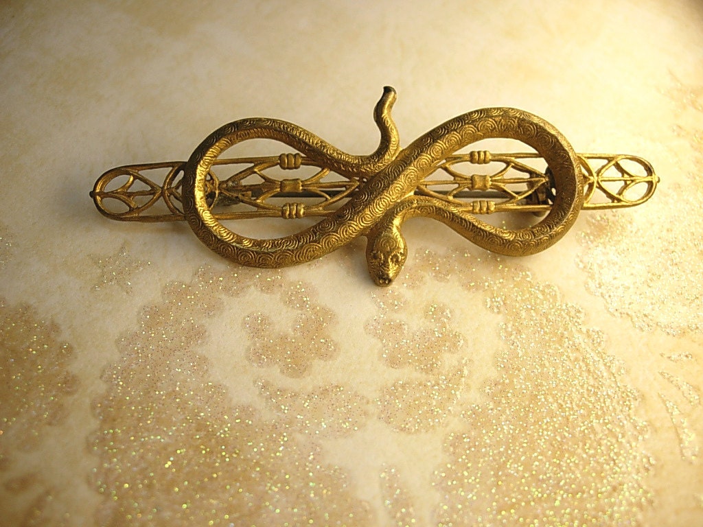 snake brooch