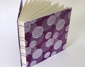 Wedding Guest Book, Photo Album, Wedding Album, Mums on Violet, Scrapbook Photo Album, Made to Order