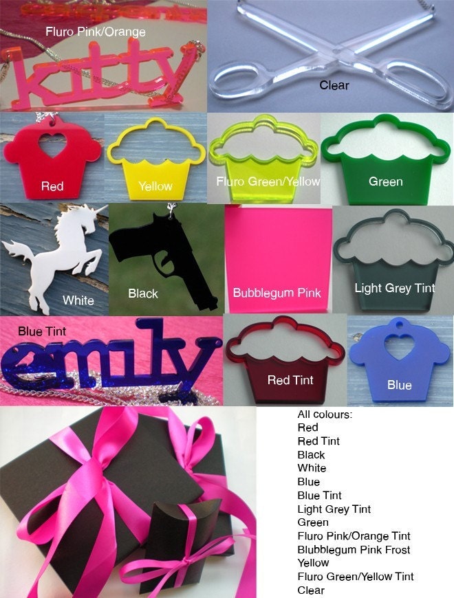 Fuck Necklace - Choose a colour