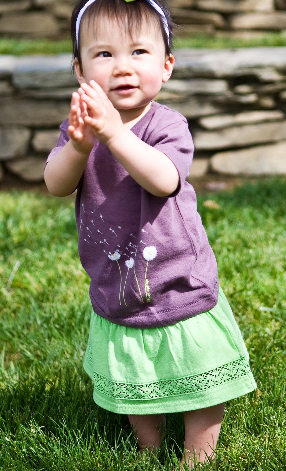 Dandelions Organic Cotton Baby T-shirt
