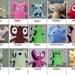 Custom Medium Snuggle Monster (Stuffed Animal)