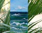 Original Slice of the Beach custom order 4"X12" on Etsy