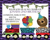 Jungle Animals Birthday Invitations Il_170x135