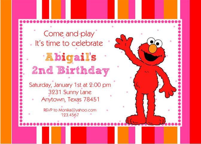 Elmo Girl Birthday Invitations Il_170x135
