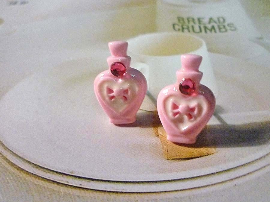 SALE - Pink Cologne Earrings