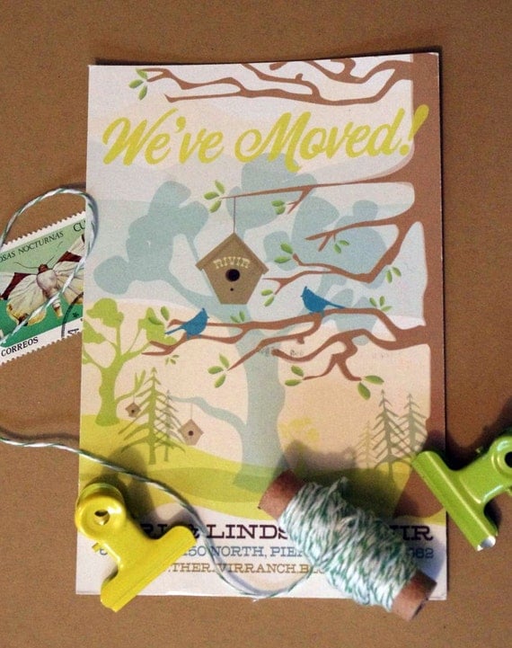Backyard Birdhouses Moving Announcement