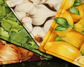 Quilted Coasters - Flavor Town (set of 4)