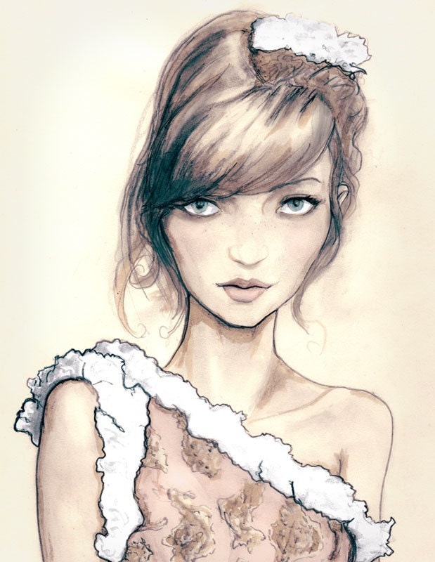 My Girl Wears Chanel 13X19 Art Print