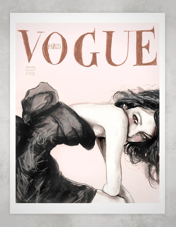 The Sofia Vogue 8in X 11in Art Print
