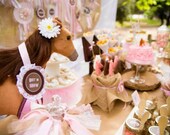 DIY Printable Pony Party Package - Vintage Shabby Pony Party Printable Decorations