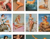 Pinup Girls - Digital Collage Sheet No. 703