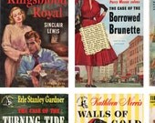 Femme Fatales and Cheap Thrills - Book Covers Digital Collage Sheet No. 751