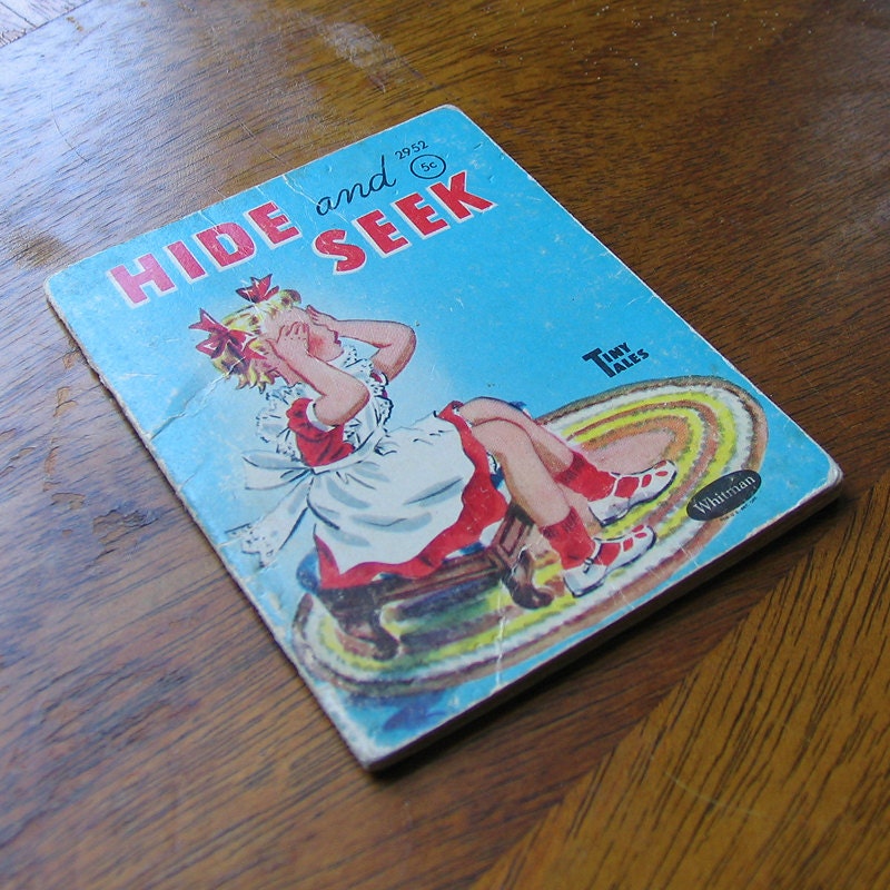 Vintage Children's Book - Hide and Seek