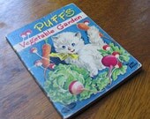 Vintage Children's Book - Puff's Vegetable Garden