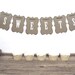 Party Banner - SWEETS Banner - wedding banner, wedding garland, wedding decor, baby shower, party, birthday banner