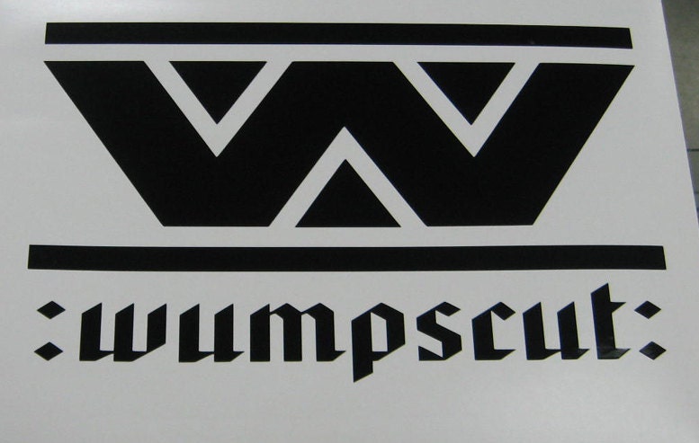 Wumpscut vinyl industrial decal sticker Macbook cyber