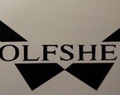 Wolfsheim  vinyl industrial decal sticker Macbook synthpop darkwave