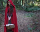 Red Riding Hood Cape Sz Small