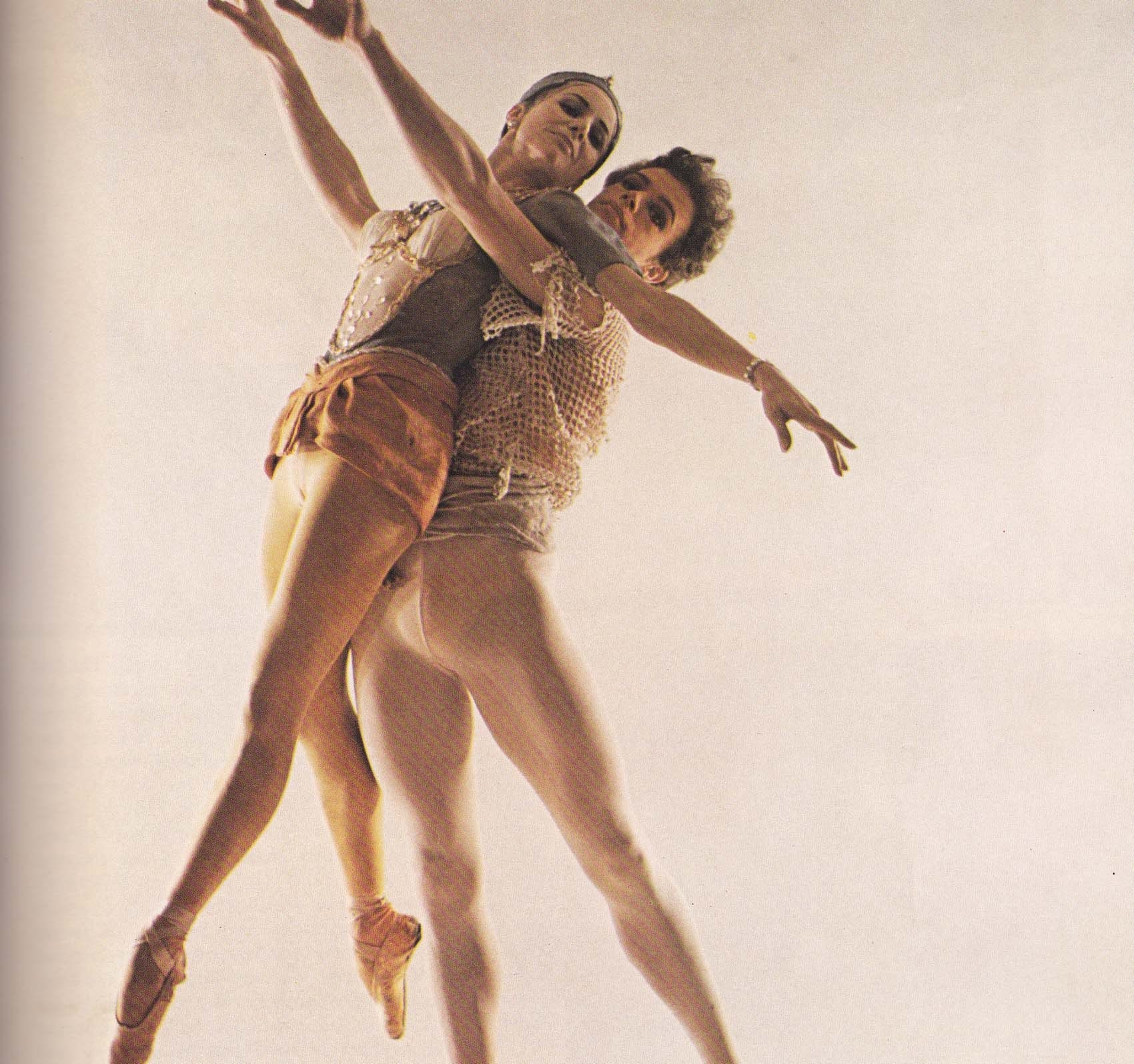 Ballet and Modern Dance Vintage Book 1974 International Dancers Mid Century