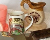 Tennessee Souvenirs and Advertising Vintage Collectibles Cups and Cake Knife Fork