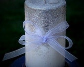 MYSTIC MOONFLOWER Artisan Alchemy Soy Candle w/ Moonflower, Moonstone and Silver Shimmer for Extraordinary Full Moon Magick
