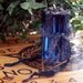 VEIL'S EDGE Occult Soy Candle w/ 6 Grael Herbs of Spellcasting and Black Jet for Otherworld Pathworking, Divination, Seance or Samhain Rites