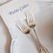 I Do Me Too Forks. Featured In Martha Stewart Weddings May 2011