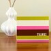 10 Neapolitan Thank You Cards - Preppy Stripe - Johnny