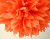 Poppy ... 1 tissue paper pom // diy // wedding decorations // birthday party // graduation // baby shower decor Il_170x135