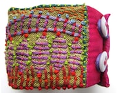 Fall Impressions Hand Embroidered Cuff