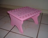 Childs Step Stool    This little stool of mine I use it all the time to reach the things I couldn't and lots of things I shouldn't