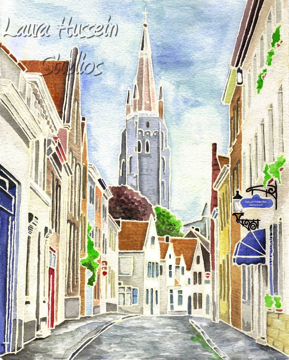 Brugge Bruges Print 102.4